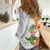 Hawaii Pineapple Tropical Women Casual Shirt Luminous Hibiscus Plumeria