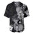 Hawaii Pineapple Tropical Baseball Jersey Neutral Hibiscus Plumeria