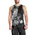 Hawaii Pineapple Tropical Men Tank Top Neutral Hibiscus Plumeria