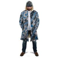 Ninamu Tahiti Tiare Monstera Cloak Polynesian Pattern Curve Style - Polynesian Pride