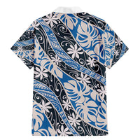 Ninamu Tahiti Tiare Monstera Family Matching Mermaid Dress and Hawaiian Shirt Polynesian Pattern Curve Style - Polynesian Pride