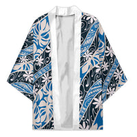 Ninamu Tahiti Tiare Monstera Kimono Polynesian Pattern Curve Style - Polynesian Pride