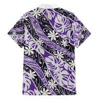 Vareau Tahiti Tiare Monstera Hawaiian Shirt Polynesian Pattern Curve Style - Polynesian Pride
