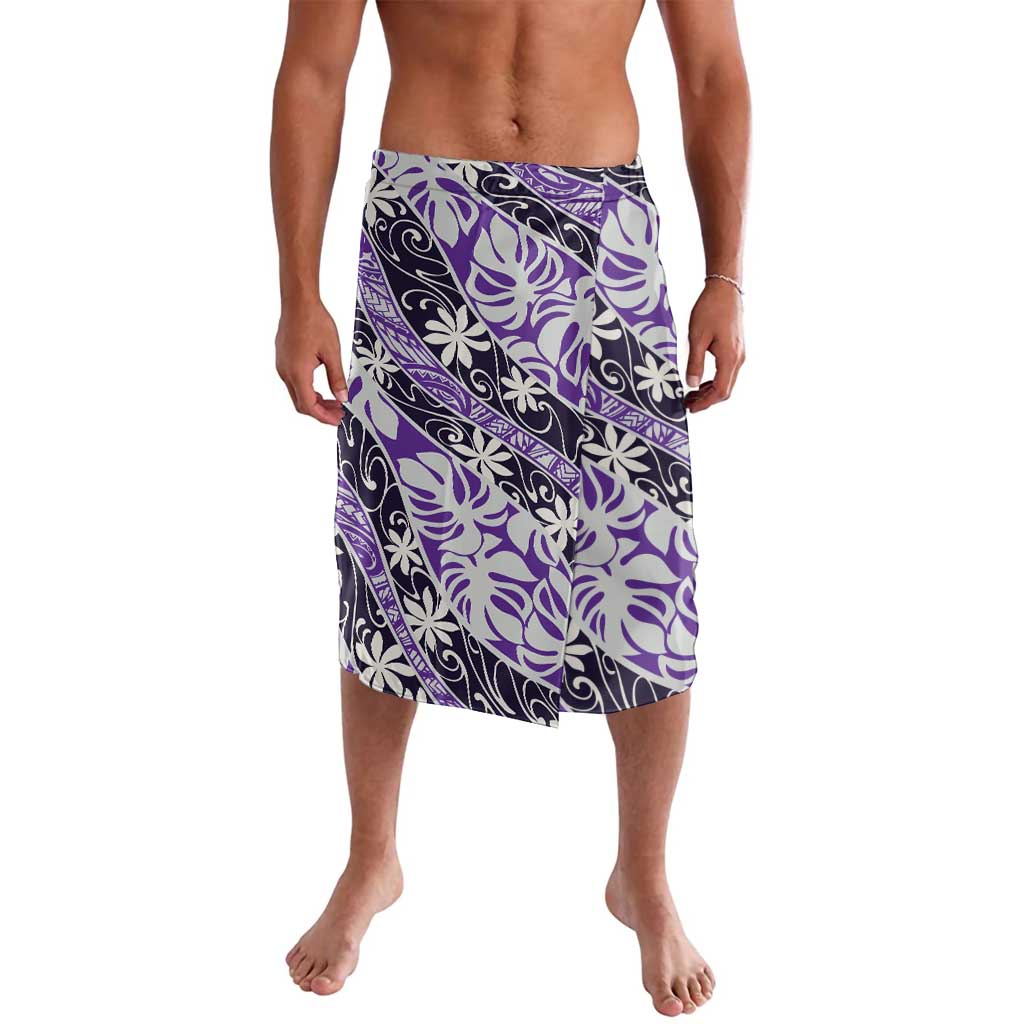 Vareau Tahiti Tiare Monstera Lavalava Polynesian Pattern Curve Style - Polynesian Pride