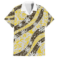 Rearea Tahiti Tiare Monstera Family Matching Summer Maxi Dress and Hawaiian Shirt Polynesian Pattern Curve Style - Polynesian Pride