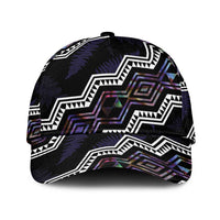 Taniko Aotearoa Mix Paua Shell Classic Cap Niho Taniwha Lilac Glitter LT01 Universal Fit Purple - Polynesian Pride