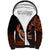 Personalised Hawaii Sherpa Hoodie Maui Be Strong Kakau Orange Version LT01 Unisex Orange - Polynesian Pride