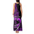 Personalised Hawaii Tank Maxi Dress Maui Be Strong Kakau Purple Version LT01 - Polynesian Pride