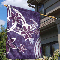 Hawaii Pupuala Plumeria Purple Garden Flag Polynesian Pattern LT01 - Polynesian Pride