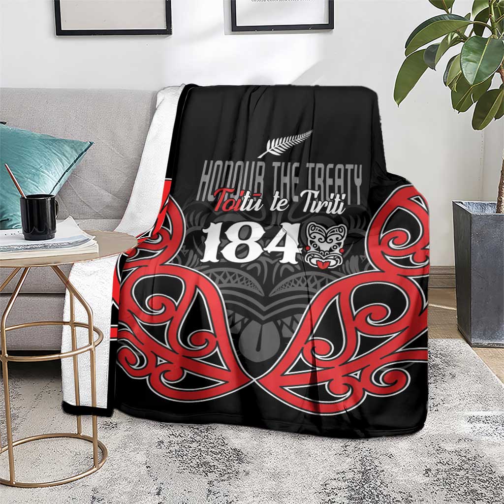 Toitu Te Tiriti 1840 Aotearoa Blanket Stand Together Stand Stronger LT01 - Polynesian Pride