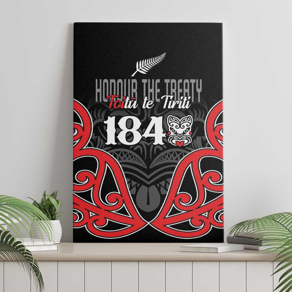 Toitu Te Tiriti 1840 Aotearoa Canvas Wall Art Stand Together Stand Stronger LT01 - Polynesian Pride