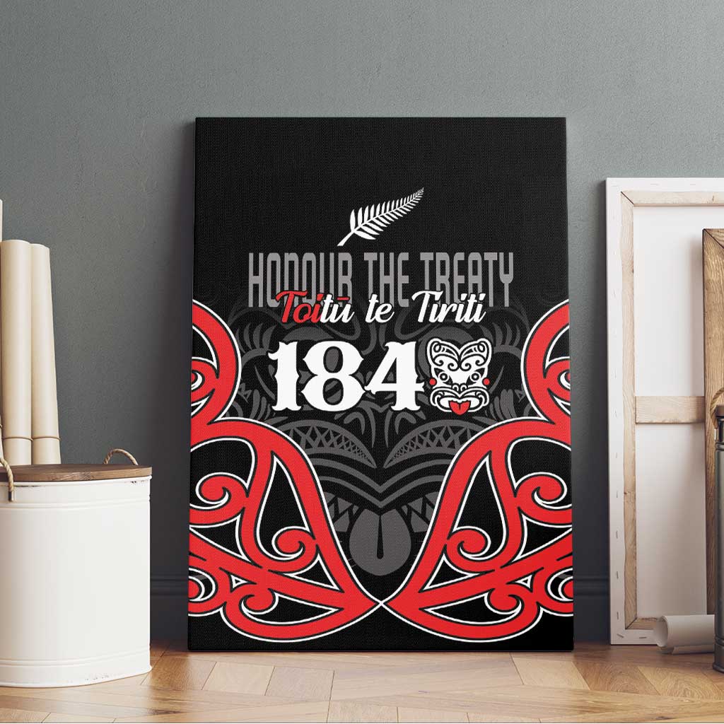 Toitu Te Tiriti 1840 Aotearoa Canvas Wall Art Stand Together Stand Stronger LT01 - Polynesian Pride
