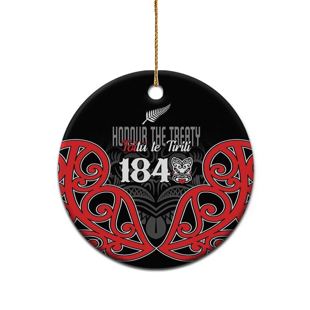 Toitu Te Tiriti 1840 Aotearoa Ceramic Ornament Stand Together Stand Stronger LT01 - Polynesian Pride
