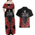 Toitu Te Tiriti 1840 Aotearoa Couples Matching Off Shoulder Maxi Dress and Hawaiian Shirt Stand Together Stand Stronger