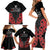 Toitu Te Tiriti 1840 Aotearoa Family Matching Short Sleeve Bodycon Dress and Hawaiian Shirt Stand Together Stand Stronger