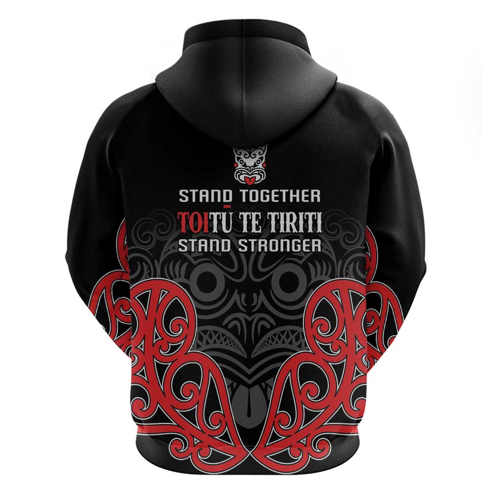 Toitu Te Tiriti 1840 Aotearoa Hoodie Stand Together Stand Stronger