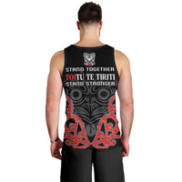 Toitu Te Tiriti 1840 Aotearoa Men Tank Top Stand Together Stand Stronger LT01 - Polynesian Pride
