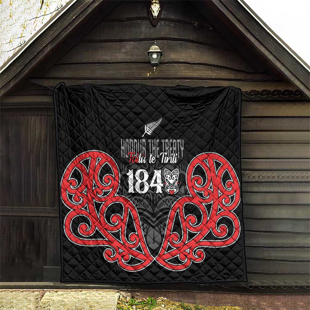 Toitu Te Tiriti 1840 Aotearoa Quilt Stand Together Stand Stronger