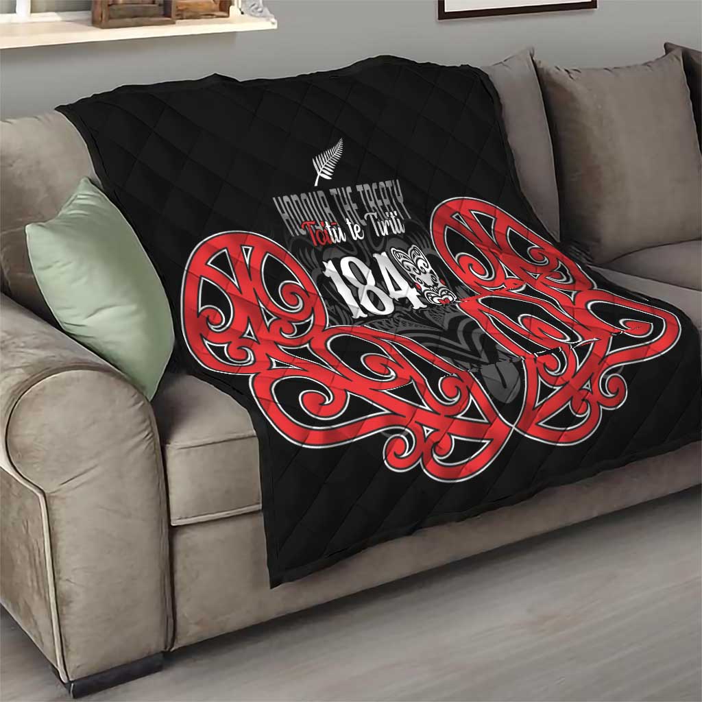 Toitu Te Tiriti 1840 Aotearoa Quilt Stand Together Stand Stronger