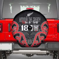 Toitu Te Tiriti 1840 Aotearoa Spare Tire Cover Stand Together Stand Stronger LT01 - Polynesian Pride