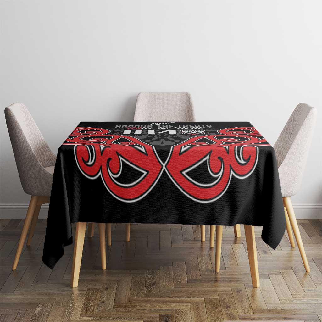 Toitu Te Tiriti 1840 Aotearoa Tablecloth Stand Together Stand Stronger LT01 - Polynesian Pride