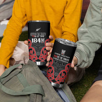 Toitu Te Tiriti 1840 Aotearoa Tumbler Cup Stand Together Stand Stronger LT01 - Polynesian Pride