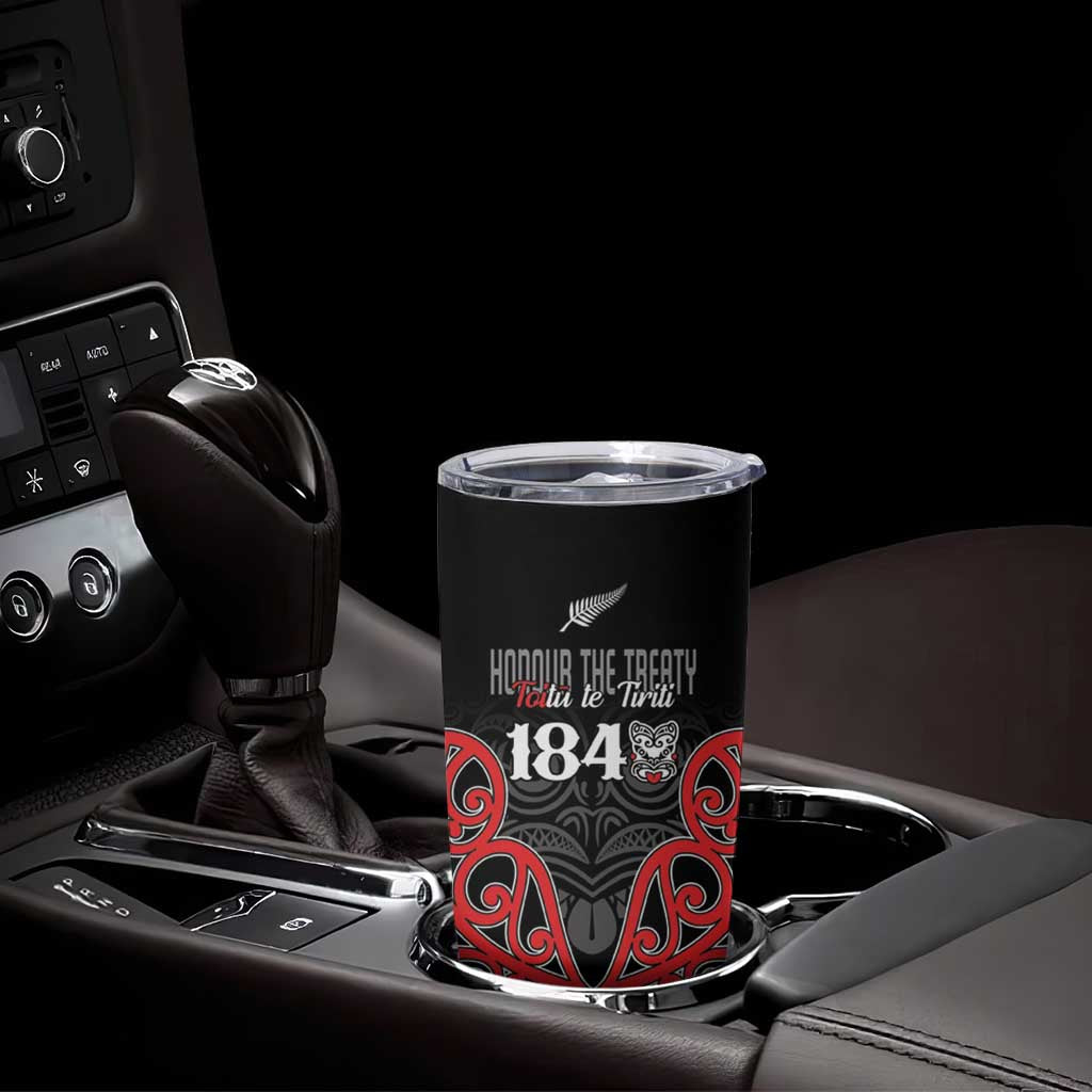 Toitu Te Tiriti 1840 Aotearoa Tumbler Cup Stand Together Stand Stronger LT01 - Polynesian Pride