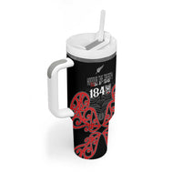 Toitu Te Tiriti 1840 Aotearoa Tumbler With Handle Stand Together Stand Stronger LT01 - Polynesian Pride