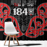 Toitu Te Tiriti 1840 Aotearoa Window Curtain Stand Together Stand Stronger LT01 - Polynesian Pride