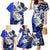 Polynesian Valentine Family Matching Mermaid Dress and Hawaiian Shirt Couple Floral Unique Blue Version LT01 - Polynesian Pride