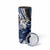 Polynesian Valentine Skinny Tumbler Couple Floral Unique Blue Version