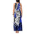 Polynesian Valentine Tank Maxi Dress Couple Floral Unique Blue Version LT01 - Polynesian Pride