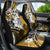 Polynesian Valentine Car Seat Cover Couple Floral Unique Gold Version LT01 - Polynesian Pride