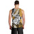 Polynesian Valentine Men Tank Top Couple Floral Unique Gold Version LT01 - Polynesian Pride