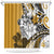 Polynesian Valentine Shower Curtain Couple Floral Unique Gold Version LT01 Gold - Polynesian Pride