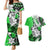 Polynesian Valentine Couples Matching Mermaid Dress and Hawaiian Shirt Couple Floral Unique Green Version LT01 Green - Polynesian Pride