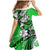 Polynesian Valentine Family Matching Mermaid Dress and Hawaiian Shirt Couple Floral Unique Green Version LT01 - Polynesian Pride