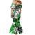 Polynesian Valentine Family Matching Mermaid Dress and Hawaiian Shirt Couple Floral Unique Green Version LT01 - Polynesian Pride