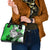 Polynesian Valentine Shoulder Handbag Couple Floral Unique Green Version LT01 - Polynesian Pride