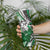 Polynesian Valentine Skinny Tumbler Couple Floral Unique Green Version