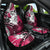 Polynesian Valentine Car Seat Cover Couple Floral Unique Pink Version LT01 One Size Pink - Polynesian Pride