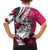 Polynesian Valentine Family Matching Off Shoulder Short Dress and Hawaiian Shirt Couple Floral Unique Pink Version LT01 - Polynesian Pride