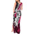 Polynesian Valentine Tank Maxi Dress Couple Floral Unique Pink Version LT01 - Polynesian Pride