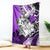 Polynesian Valentine Blanket Couple Floral Unique Purple Version LT01 Purple - Polynesian Pride