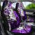 Polynesian Valentine Car Seat Cover Couple Floral Unique Purple Version LT01 - Polynesian Pride