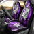 Polynesian Valentine Car Seat Cover Couple Floral Unique Purple Version LT01 - Polynesian Pride