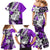 Polynesian Valentine Family Matching Mermaid Dress and Hawaiian Shirt Couple Floral Unique Purple Version LT01 - Polynesian Pride