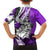 Polynesian Valentine Family Matching Off Shoulder Long Sleeve Dress and Hawaiian Shirt Couple Floral Unique Purple Version LT01 - Polynesian Pride