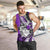 Polynesian Valentine Men Tank Top Couple Floral Unique Purple Version LT01 Purple - Polynesian Pride