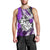 Polynesian Valentine Men Tank Top Couple Floral Unique Purple Version LT01 - Polynesian Pride